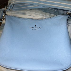 Gently used, Kate Spade Rosie crossbody in powder blue